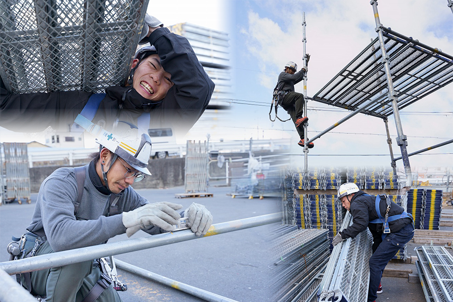 足場仮設工事は大阪府八尾市の寿興建株式会社｜求人募集中4